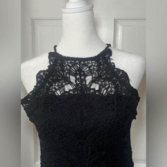 Free People Black Lace Dress - Picture 5 of 16